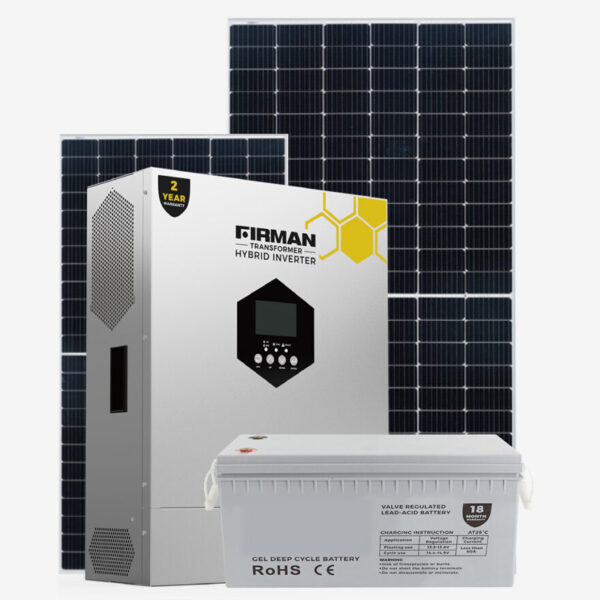 5KVA Firman Solar System -Gel Battery