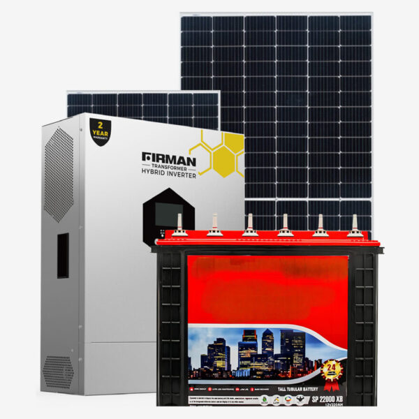 11KVA Firman Solar System -Tabular Battery